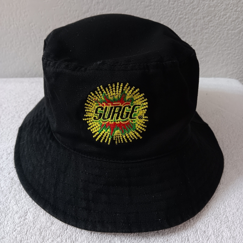 Surge Black Bucket Hat